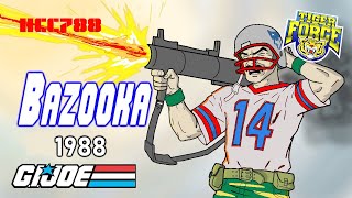 HCC788 - 1988 Tiger Force BAZOOKA - Vintage G.I. Joe toy review!