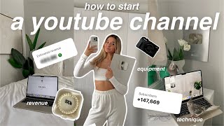 how to ACTUALLY start a youtube channel in 2025 📹 (the no bs advice you need)
