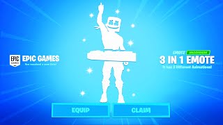 This is a 3 in 1 Fortnite Emote!😳