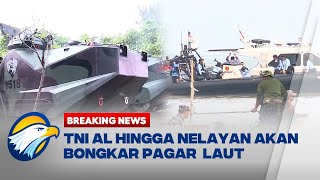 BREAKING NEWS - Persiapan Pasukan Jelang Pembongkaran Pagar Laut Tangerang