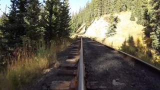 Leadville Colorado \u0026 Southern railroad speeder excursion