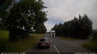 Audi S Line road rage Brake Checks HGV