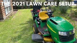 The Oasis Lawns 2021 Lawn Mowing Setup