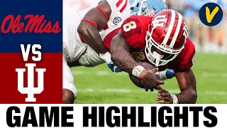 Ole Miss vs #11 Indiana Highlights | 2021 Outback Bowl Highlights| College Football Highlights