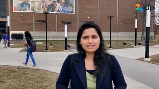 Meet Nisha, a student at the University of Windsor, Canada