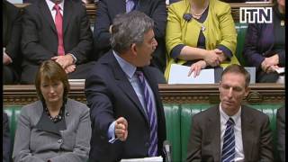 PMQs: Cameron says Brown is being 'airbrushed' out