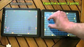Capacitive vs Resistive touchscreen