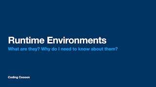 Runtime Environments (Browser, Node.JS, Cloudflare Workers)