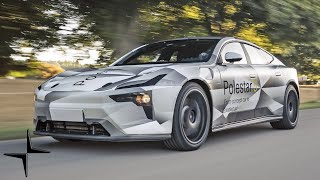 Polestar 5 electric 4 door GT debut in Goodwood