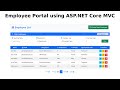 Employee Portal Development using ASP.NET Core MVC | Step-by-Step CRUD & Best Practices