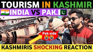 INDIA RECORD TOURISM IN KASHMIR VS AZAAD KASHMIR | KASHMIRIS REACTION ON INDIA VS PAK | REAL TV