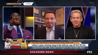 Chris Broussard  harsh  LeBron so bad, beating Clippers couldn't prove Lakers were No 1   Undisputed