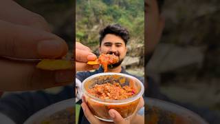 Viral one pan tomato chutney in jungle || Easy quick tomato chutney