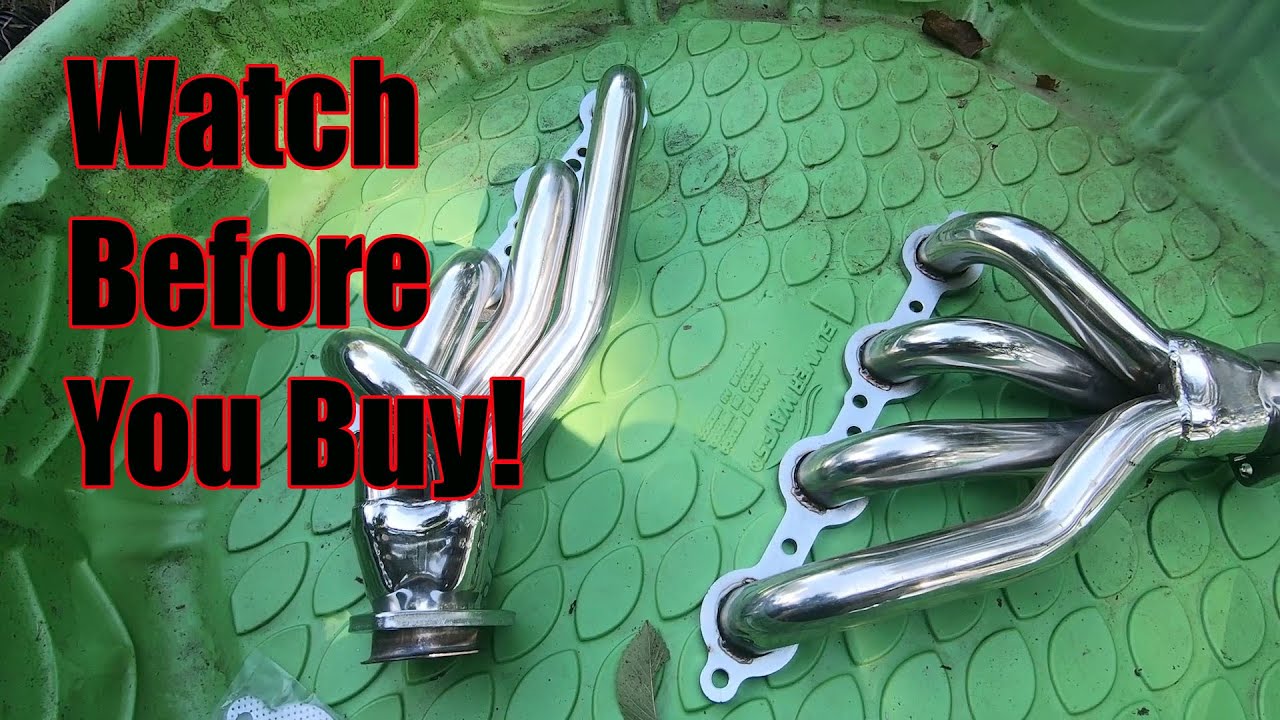 Ebay S10 Ls Conversion Swap Headers Review Youtube