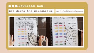 Mag-aral tayo ng mga kulay l Preview of our Free Worksheet in Tagalog l Homeschooling PH l Kinder 2