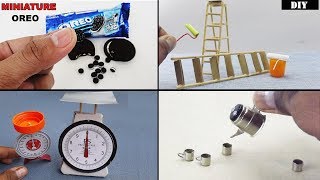 5 Easy Miniature Crafts for Dollhouse | How to & DIY - Toys for Kids