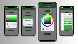 Flutter color picker | Choose Color | Select and use Color in Flutter