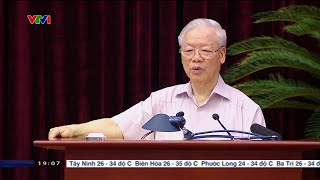 Tổng Bí thư Nguyễn Phú Trọng phát biểu sơ kết 1 năm hoạt động phòng, chống tham nhũng, tiêu cực