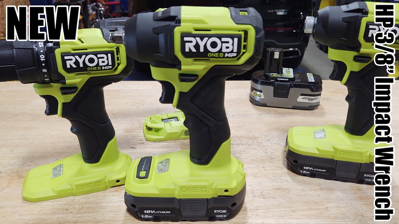 Ryobi ONE+ HP 18V Brushless Cordless 1/4 In. 4-Mode Impact Driver With ...