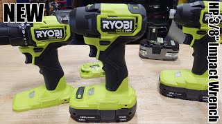 RYOBI 18V ONE+ HP Compact Brushless 4-Mode 3/8” Impact Wrench  Review  Model PSBIW01B