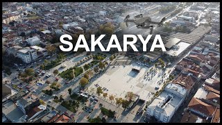 Sakarya Kent Meydanı/ Uzun Çarşı/ Çark Caddesi/ Gar Meydanı-4K Drone Video