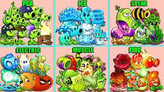 Pvz 2 Battlez - Random 6 Team Plants Normal Attack Vs All Zombies - Who Will Win?