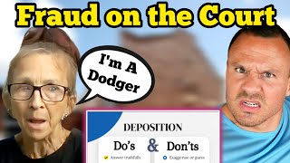 SHE DODGED HER DEPOSITION AGAIN