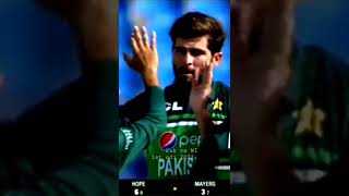 Pak vs WI 1st ODI 2022|Shaheen Afridi strange wicket