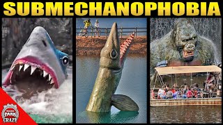 Top 10 TERRIFYING Underwater Animatronics - SUBMECHANOPHOBIA