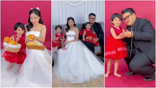 CHỤP HÌNH GIA ĐÌNH MỪNG SINH NHẬT IVY TRÒN 1 TUỔI👨‍👩‍👧‍👧 | Hoa Phạm TV