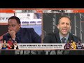 Stephen A. chooses Steph Curry over Magic Johnson & sparks a heated debate  First Take