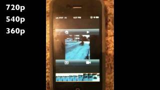 iMovie on iPhone 4 - App Demo and Review