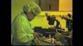 How Computer Chips are made - Commodore Computer Factory Tour - German 1984 MOS, PET, CBM2, 6510