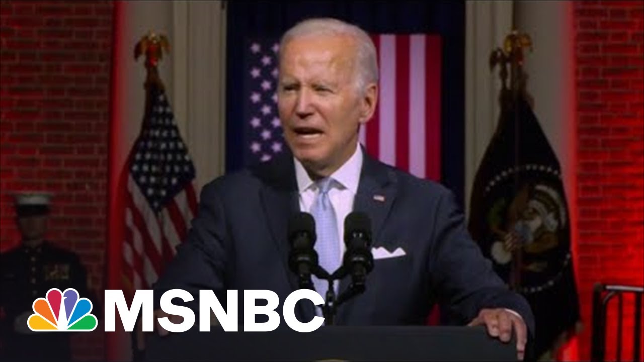 President Joe Biden Delivers A Prime-Time Speech Warning About The ...