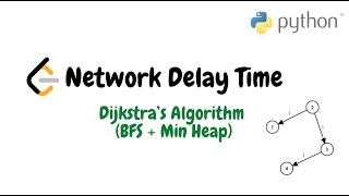 Network Delay Time | Dijkstra's Algorithm Python Solution