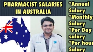 Pharmacist salaries in Australia| English| Dr.Siva Vyas-official