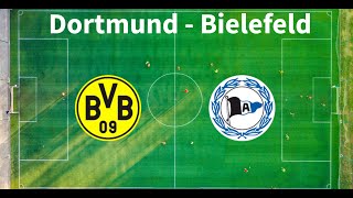 Borussia Dortmund - Arminia Bielefeld - Alle Tore Bundesliga Highlights Szenen Simulation