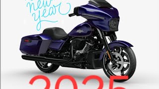 HARLEY DAVIDSON 2025 MODELS RELEASED new colors streetglide roadglide