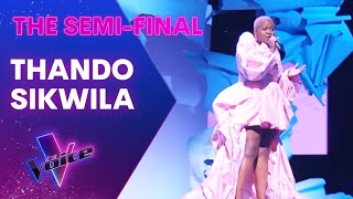 Thando Sikwila Sings Ariana Grande  The Semi-final  The Voice Australia
