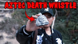 Aztec Death Whistle | Mencoba Meniup Peluit Kem4tian di Tempat Angker Muncul Angin Besar dan Hujan