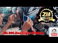 Ns200 | headlight stickers |modified | motocustomiser