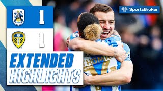EXTENDED HIGHLIGHTS | Huddersfield Town 1-1 Leeds United