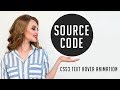 CSS3 Text Hover Animation ( Source Code )