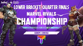 (Console Europe - LB Quarter Finals) - Uncs Cookout vs. Fanum Taxy - Marvel Rivals Championship