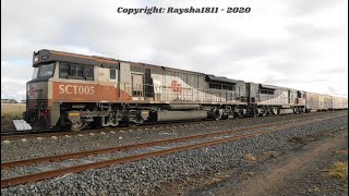 5PM9 - SCT005-SCT015 (Freight) Gheringhap - Australian Trains by RaySha1811