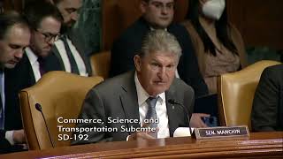 Senator Manchin Questions U.S. Secretary of Commerce Gina Raimondo during Appropriations Hearing