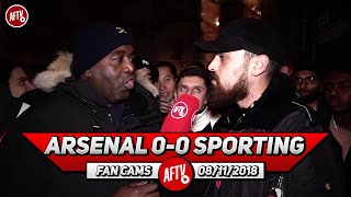 Arsenal 0-0 Sporting Lisbon | They Were The Best Away Fans At The Emirates This Season (Turkish)
