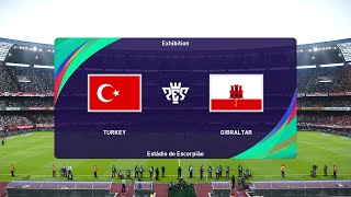PES 2021 | Turkey vs Gibraltar - International Friendly | Gameplay
