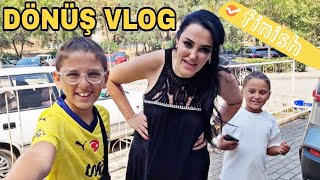 EFE VE EMİR İLE TATİL DÖNÜŞ YOLCULUK VLOG.!!