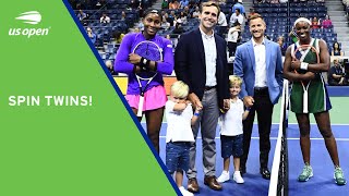 Cutest Coin Toss in History! | 2021 US Open